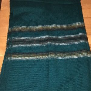 Teal Scarf , very warm